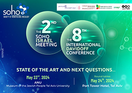 Banner 2nd SOHO – Israel meeting and the 8th International Davidoff Conference