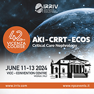 Banner 42nd Vicenza Course AKI-CRRT-ECOS and Critical Care Nephrology 2024