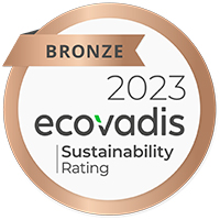 Logo EcoVadis 2023 Bronze