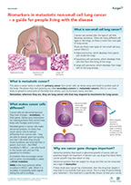 Preview of Summary Sheet 'Biomarkers in Metastatic Non-Small Cell Lung Cancer'