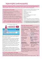 Preview of Summary Sheet 'Hypertrophic Cardiomyopathy'