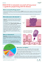 Preview of Summary Sheet 'KRAS G12C in Metastatic Non-Small Cell Lung Cancer'