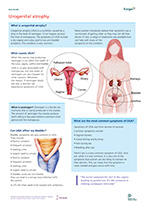 Preview of Summary Sheet 'Urogenital Atrophy'