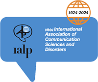 Logo of the International Association of Communication Sciences and Disorders (IALP)