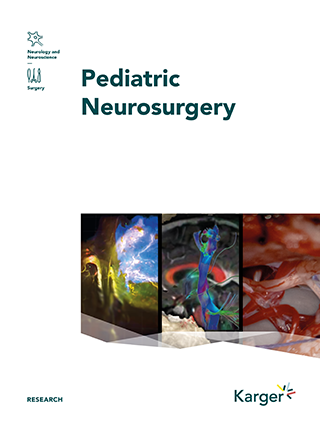 Cover: Pediatric Neurosurgery