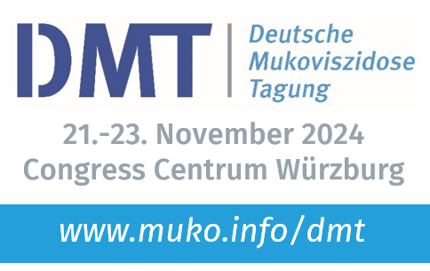 Banner Deutsche Mukoviszidose Tagung (DMT)