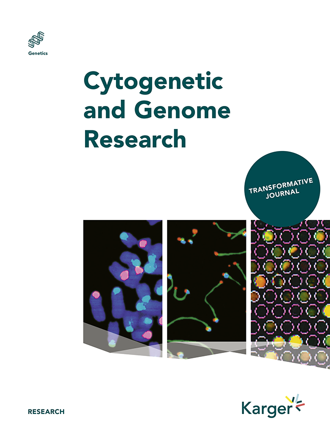 Cover Cytogenetic and Genome Research