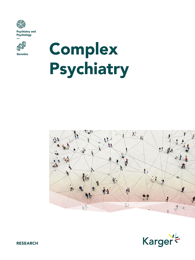 Cover Complex Psychiatry