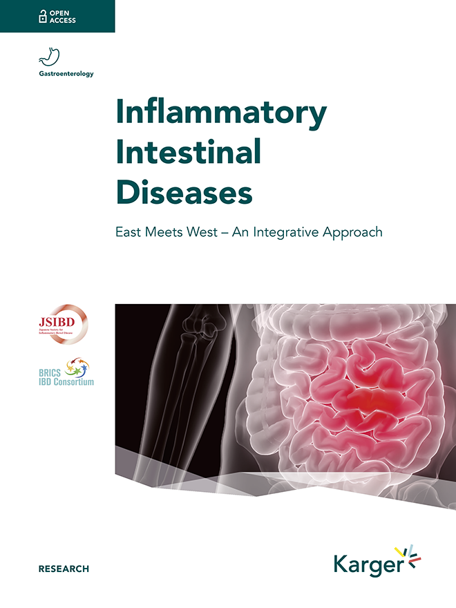 Cover of the Journqal Inflammatory Intestinal Diseases