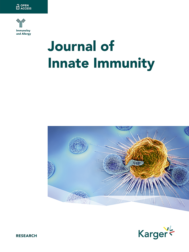 Cover: Journal of Innate Immunity
