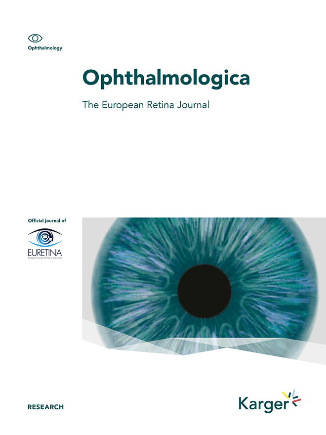 Cover Ophthalmologica