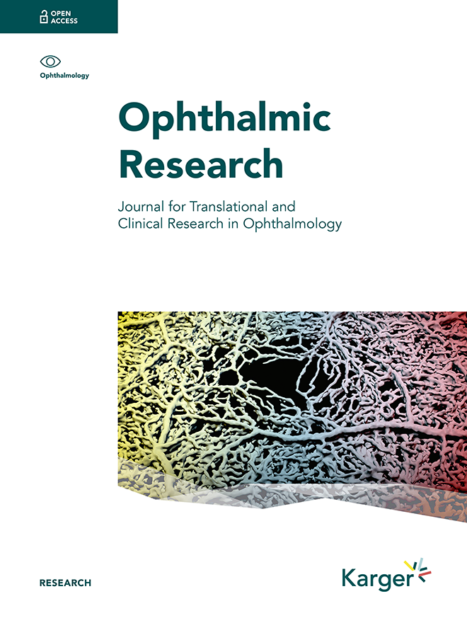 Cover Ophthalmic Research