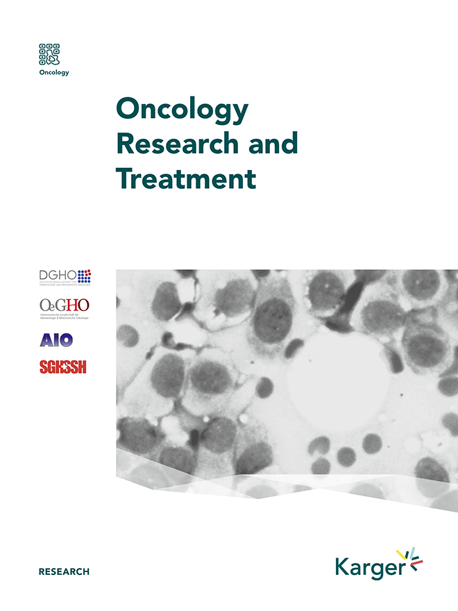Cover Oncology Research and Treatment